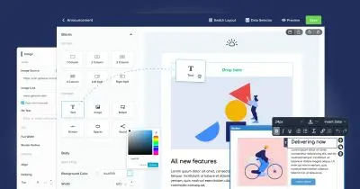 Introducing drag and drop email content and a new campaign editing experience