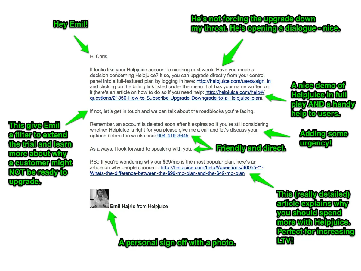 upgrade-email-example