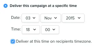 vero time zone management