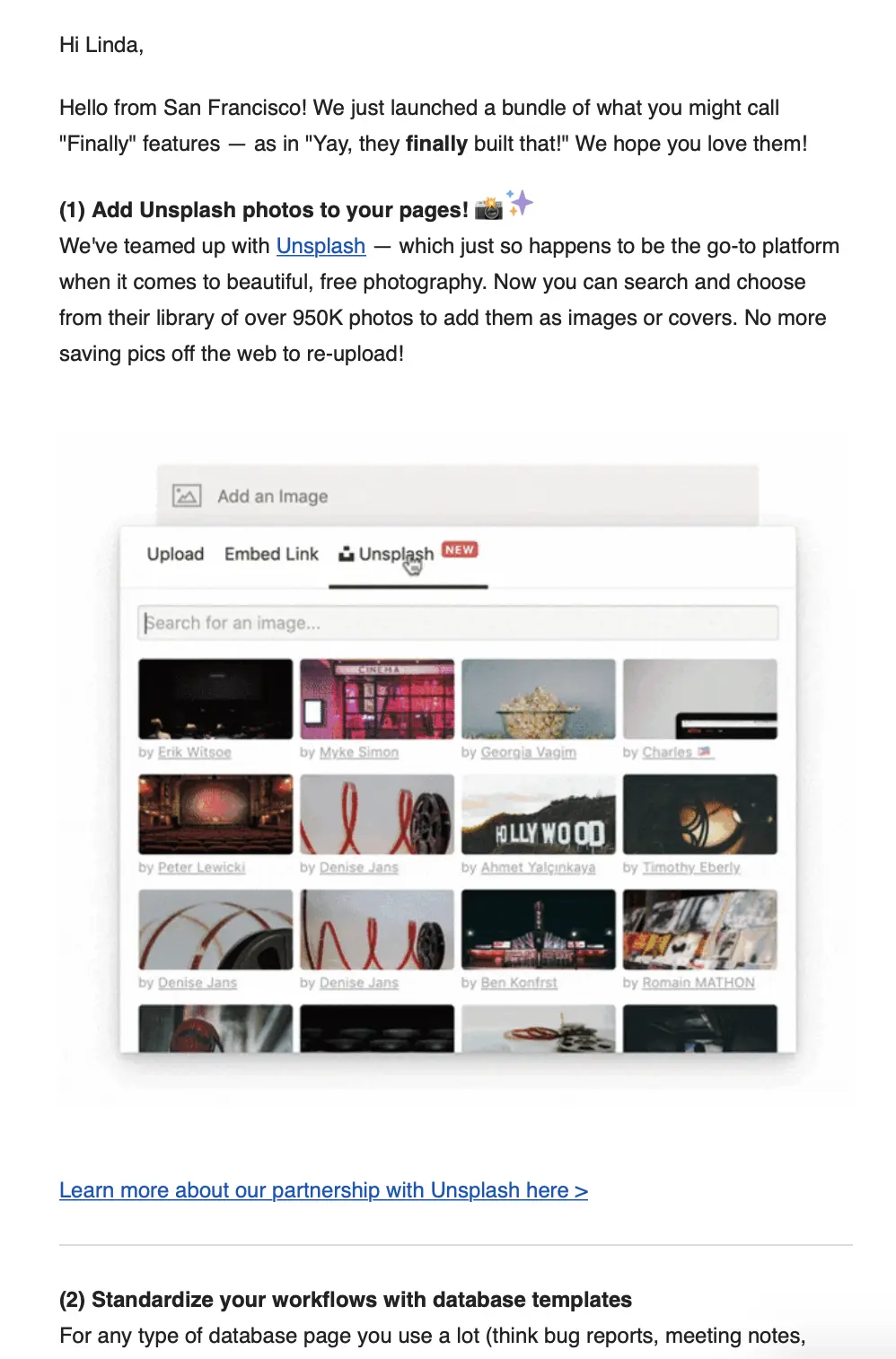 Notion product update 