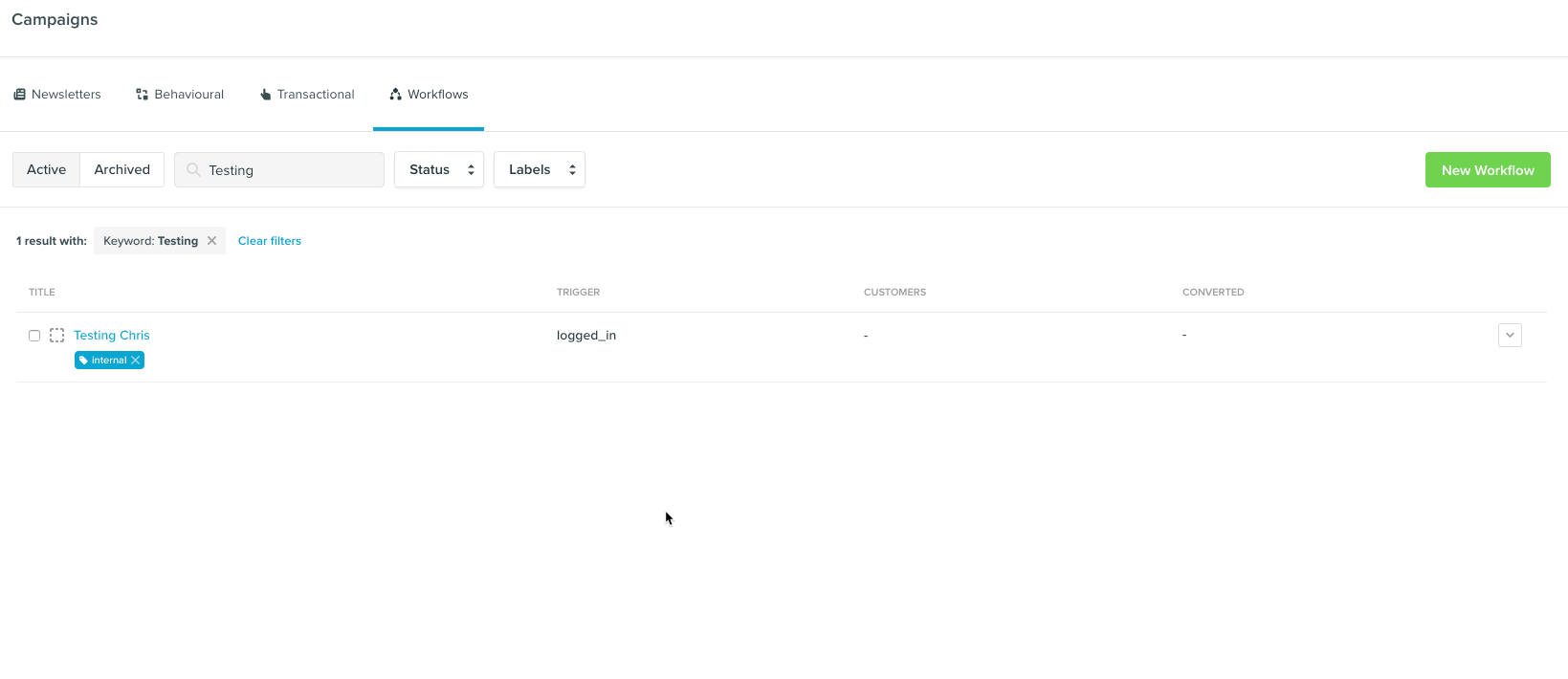 Exporting stats in Vero