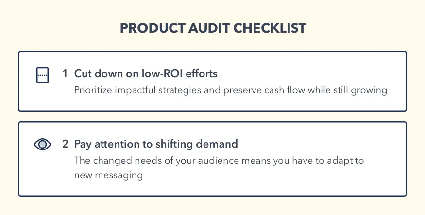 product audit checklist