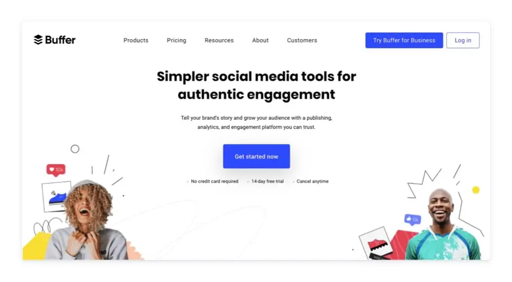 Buffer Marketing Stack example