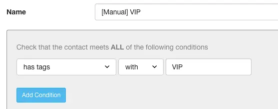 Keep track of your best customers
