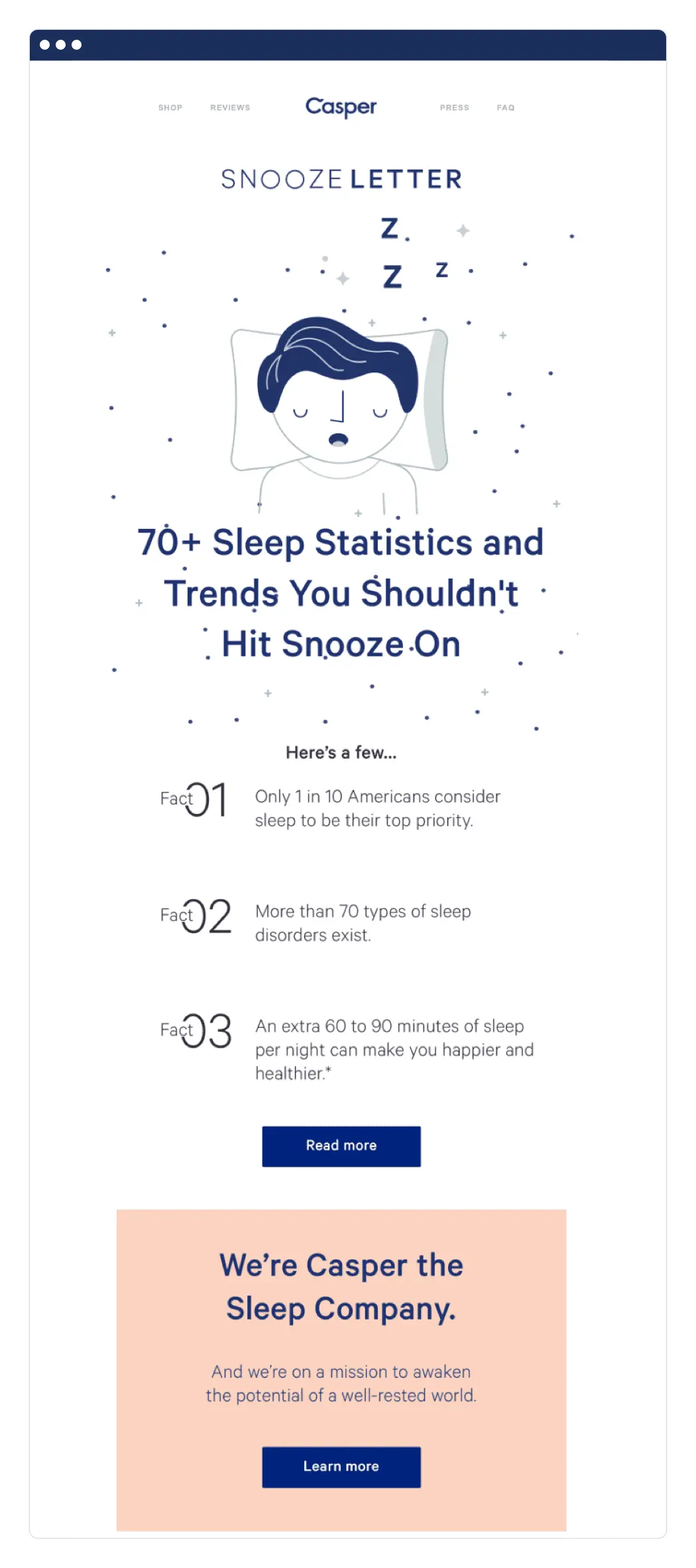 Casper lead gen strategies ideas