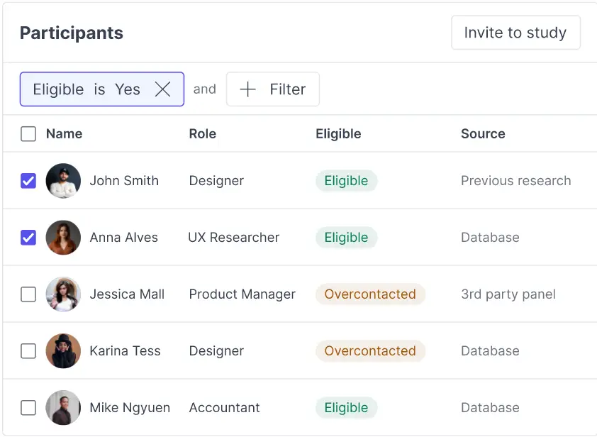 Tools to find research panels - Great Question 