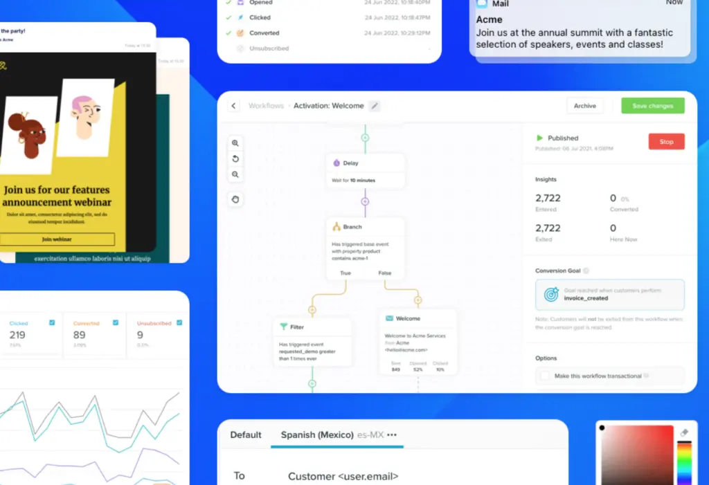 Product marketing software - Vero 
